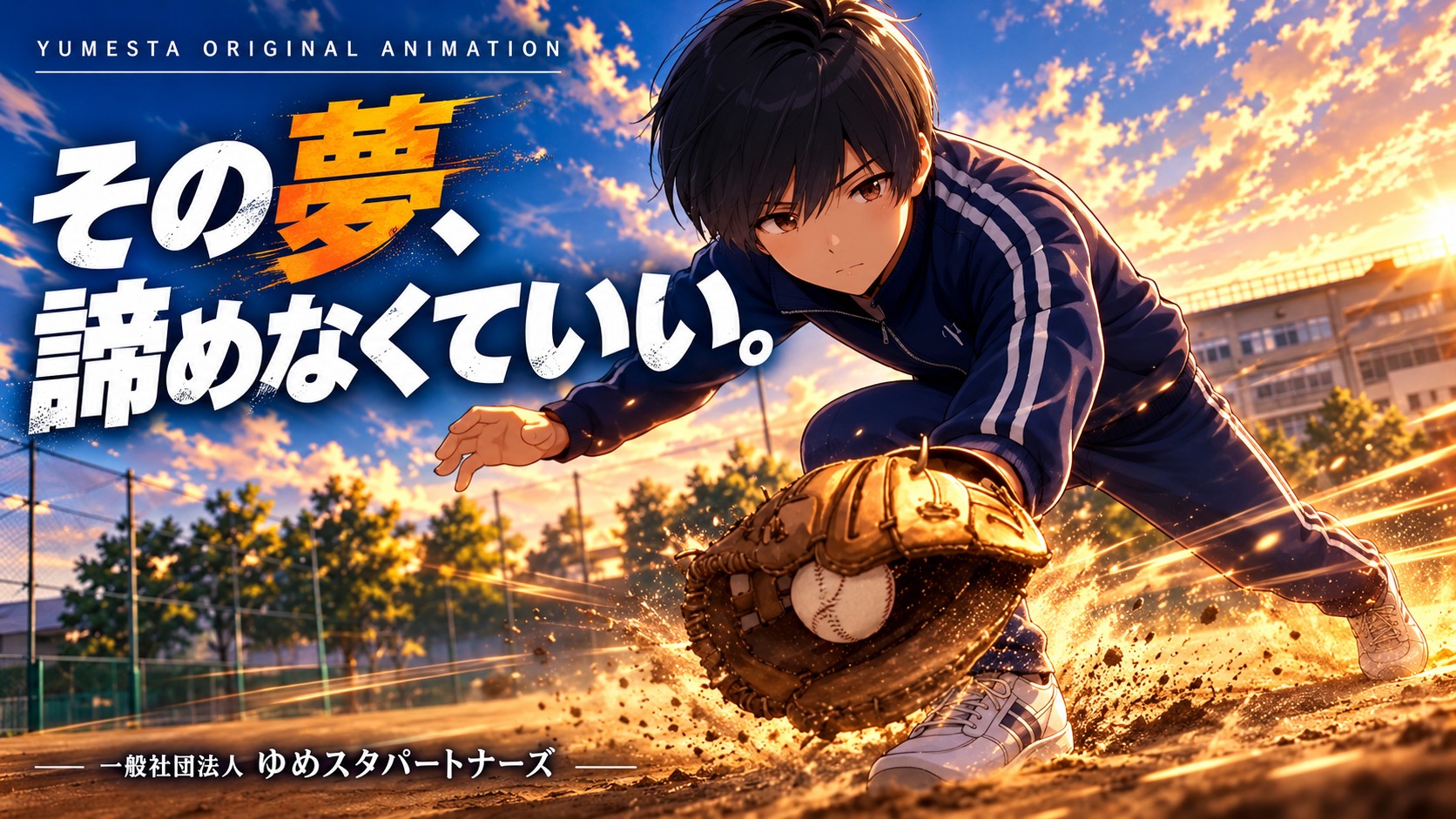 紹介アニメーション「その夢、諦めなくていい。」